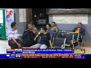 Jalur Utara Tak Bisa Dilewati Akibat Tabrakan Kereta