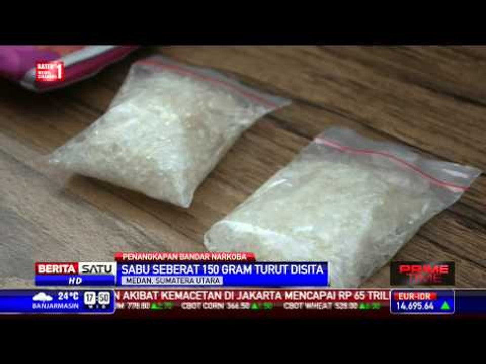 IRT Jadi Bandar Narkoba di Medan Diringkus