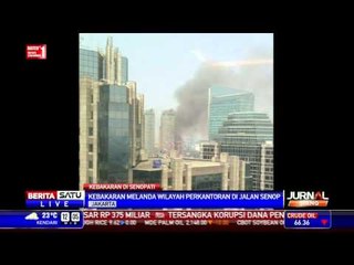 Kebakaran Melanda Kawasan Perkantoran Senopati