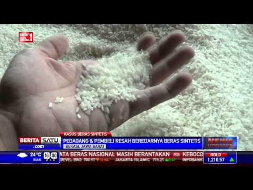 Pedagang dan Pembeli Resah dengan Peredaran Beras Sintetis