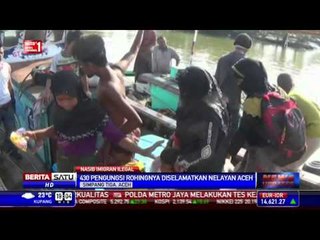 Nelayan Aceh Selamatkan 430 Pengungsi Rohingnya
