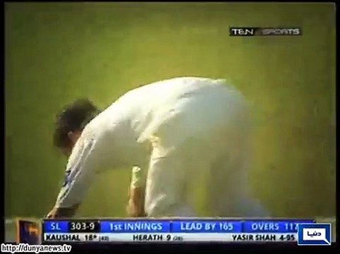 Yasir Shah got 5 wickets in 2nd test, fastest Pakistani to reach 50 wickets milestone.