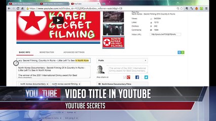 6.YOUR VIDEO TITLE - WHAT YOU MUST DO FOR INSTANT GOOGLE YOUTUBE FRONT PAGE SUCCES