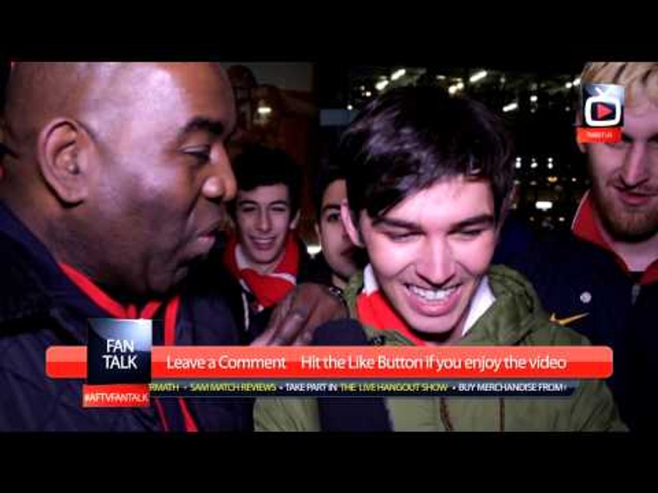 Arsenal 2 Tottenham Hotspurs 0 - The Fans Were Amazing - ArsenalFanTV.com