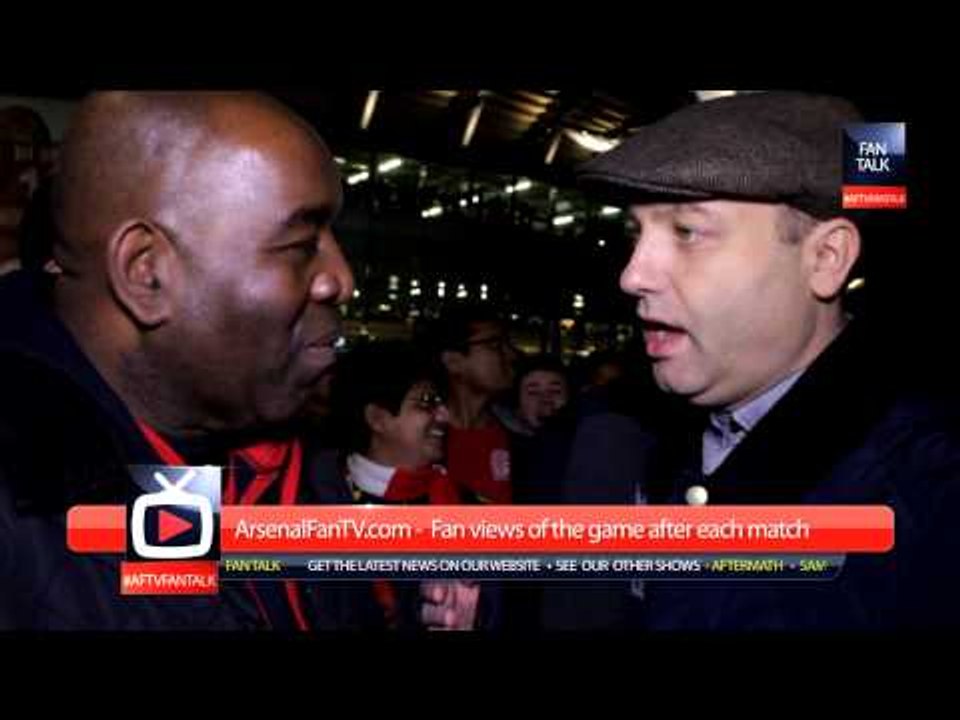 Arsenal 2 Tottenham 0 - Fan Really Rubs It Into the Spuds ...