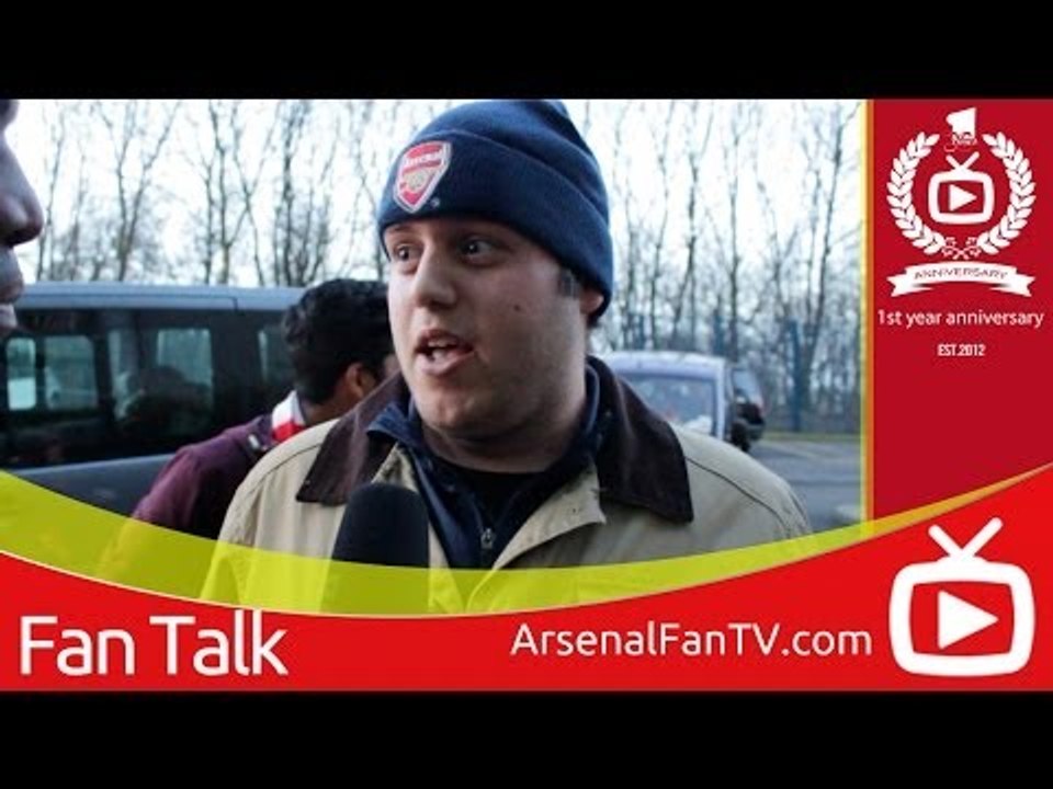 Arsenal 1 Newcastle United 0 -  Tomas Rosicky Run His Socks Off - ArsenalFanTV.com
