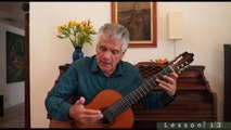 Lesson 13. Classical guitar technique for beginners by Francisco Burgos