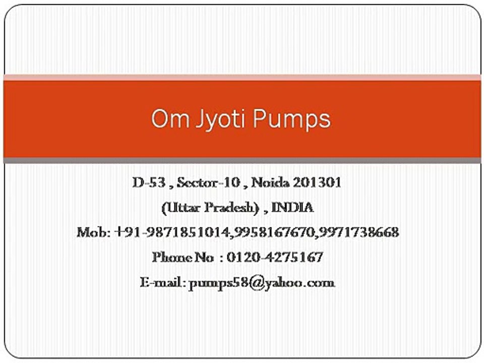Om Jyoti Pumps