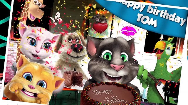 Talking Tom Happy Birthday To Me Dailymotion Video