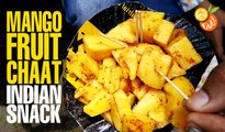 Mango Masala Fruit Chaat | Popular Indian Street Food | Tangy Snack Of India