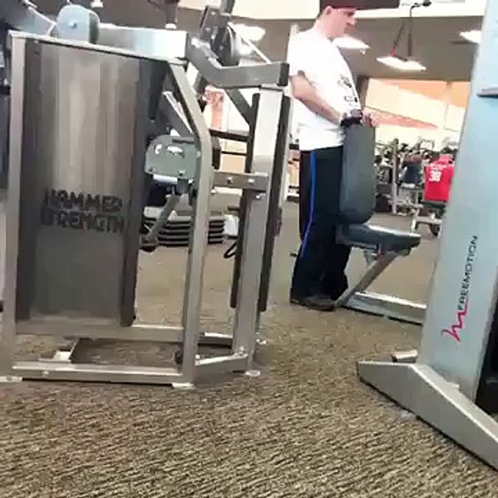 Neck Exercise Gym Fail