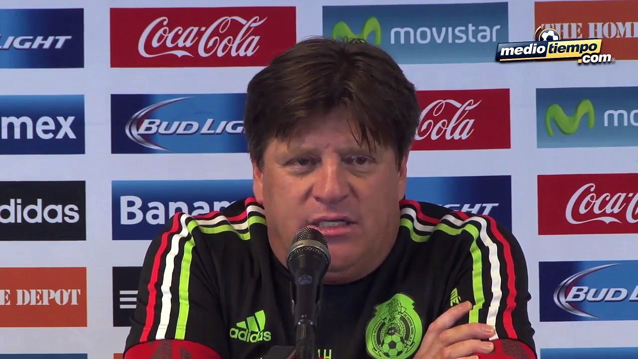 Miguel Herrera evita transmitir frustración al Tri