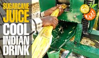 Sugarcane Juice (गन्ने का रस) Made In Minutes | Popular Indian Street Foods & Drinks