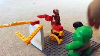 Avengers age of ultron Lego hulk vs hulk buster not the set