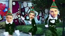 Tokio Hotel Christmas dance (very funny) Bill and Tom Kaulitz, Georg Listing, Gustav Schäfer