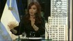 28 de FEB. Anuncio incentivos a cooperativistas Plan Argentina Trabaja. Cristina Fernández