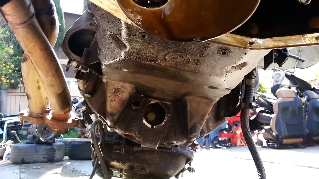 Bmw e38 740 automatic transmission removal e39 540