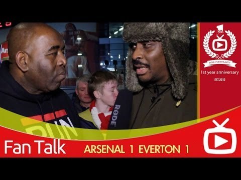 Arsenal FC 1 Everton 1 - Mertesacker and Koscielny Are The Best Centre Back Pairing In The Prem