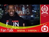 Arsenal 1 Everton 1 - Robbies Highlights From The Stadium - ArsenalFanTV.com