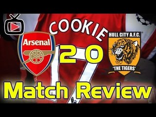 Arsenal FC 2 Hull City 0 - Cookie's Match Review - ArsenalFanTV.com