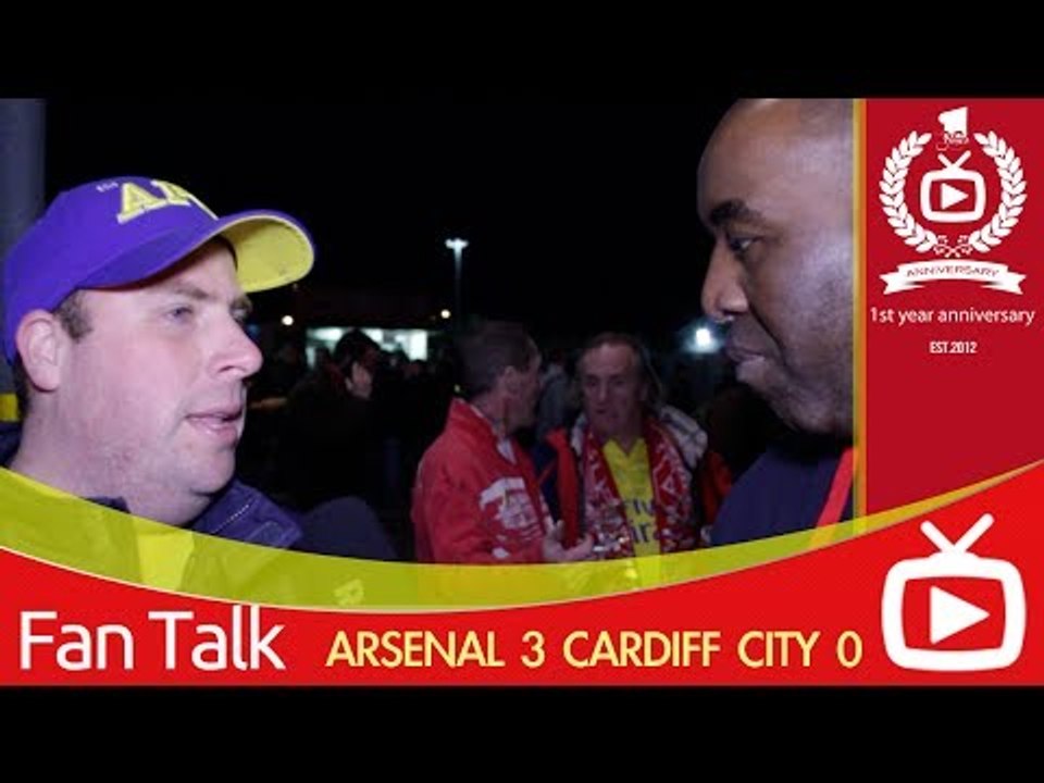 Arsenal FC 3 Cardiff City 0 - Aaron Ramsey Is The Best Player In The League