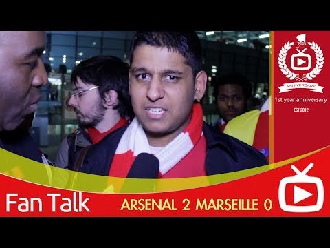 Arsenal FC 2 Marseille 0 - Szczesny Was The Unsung Hero - ArsenalFanTV.com