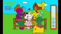 Barney & Friends Count with BJ Animation Sprout PBS Kids Game Play Walkthrough