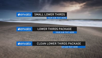 After Effects Project Files - Lower Thirds Package - VideoHive 9474455