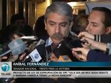 Recuperación de YPF, compensación a Repsol, senador Aníbal Fernández