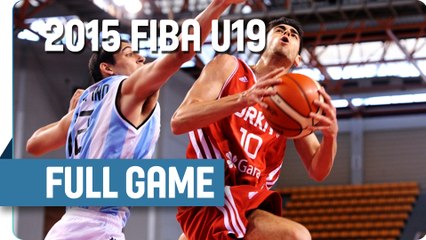 Argentina v Turkey - Group B - Full Game - 2015 FIBA U19 World Championship