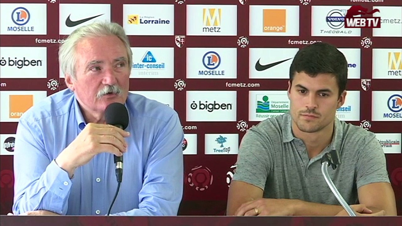 Point presse - Présentation de Nuno REIS
