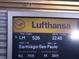 Lufthansa New Business Class Frankfurt to Santiago de Chile via GRU