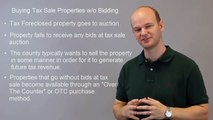 Buying Tax Sale / Tax Deed Properties without Bidding Over The Counter OTC