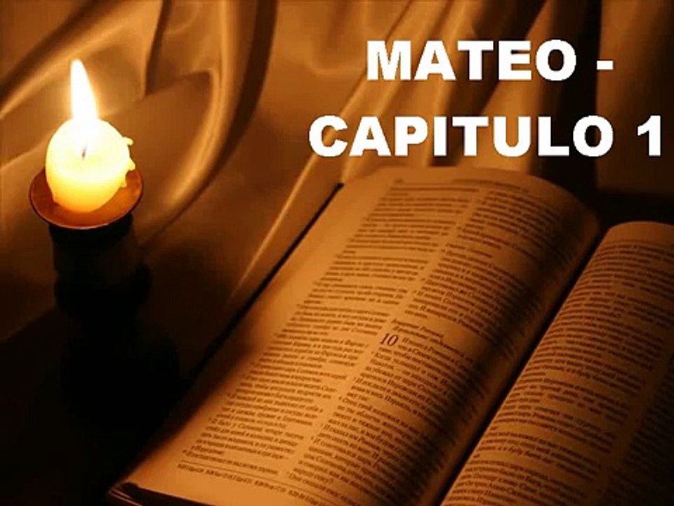 MATEO CAPITULO 1