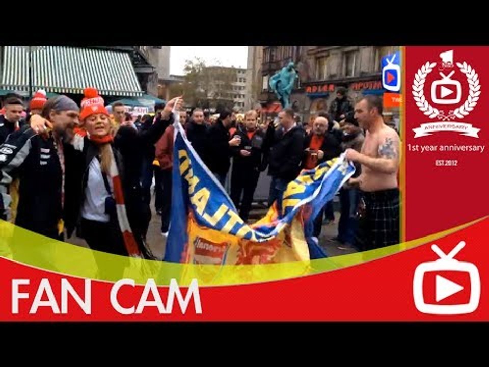 Arsenal FC v Borussia Dortmund - Fans Take over the Square - ArsenalFanTV.com