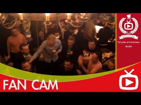 Arsenal FC 1 - Dortmund 0 - Fan Singing In Dortmund - ArsenalFanTV.com
