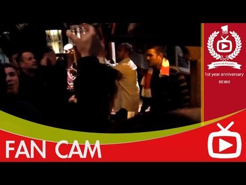 Arsenal FC 1 Dortmund 0 - Fans Doing What We Do At Away Games - ArsenalFanTV.com