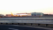Prime Minister Royal Brunei A340 Airbus taxiing with escort at JFK after UN meetings ended by JFQ