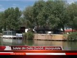 Satele din Delta Dunării, depopulate