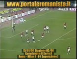 (CALCIO) - Grande azione della Roma tutta di prima - (Roma - Milan 1-0) - (Audio e Video di Caressa)