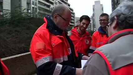 Désamorçage d'une Bombe- Evacuation Croix Rouge