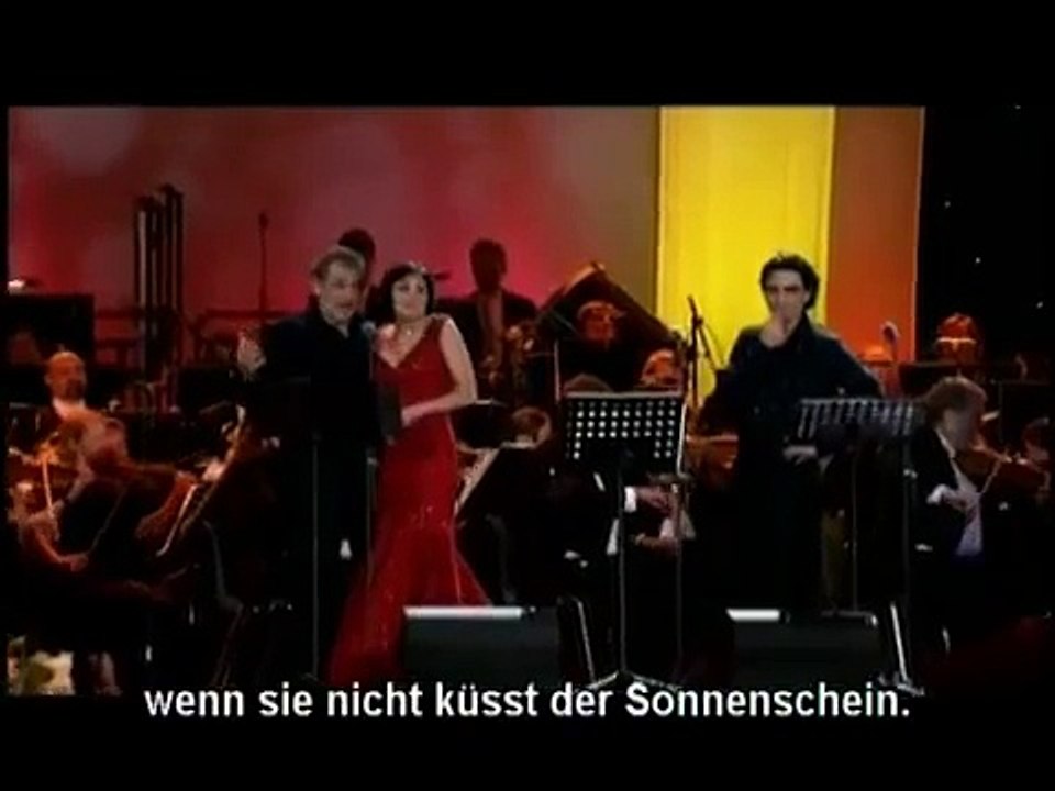 Rolando Villazón,Plácido Domingo,Anna Netrebko - Dein ist mein ganzes Herz ('Land des Lächelns')