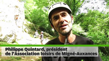 VIDEO. Vouneuil-sous-Biard : l'escalade dans tous ses états