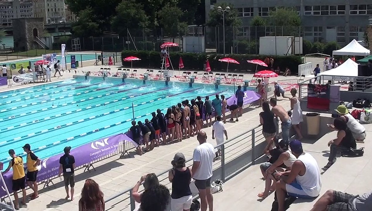 Rébecca Gensane remporte un 50 NL devant des benjamines (32 sec19)