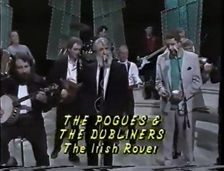 The Dubliners & The Pogues LIVE - "The Irish Rover" - HQ