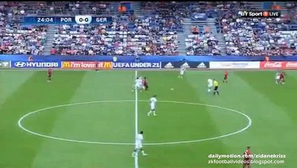 1-0 Bernardo Silva Goal | Portugal v. Germany 27.06.2015 Euro U21 Championship