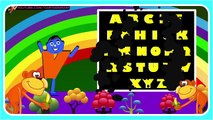 ABCD Alphabet Song | Cartoon Animation | Nursery Rhymes Phonics ABC color songs for kids, children