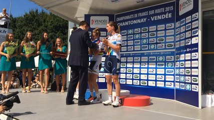 Pauline Ferrand-Prevôt championne de France cycliste