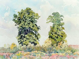 Malarstwo akwarelowe 02 - jak malować pejzaż Leszek Legut HD(4:3)