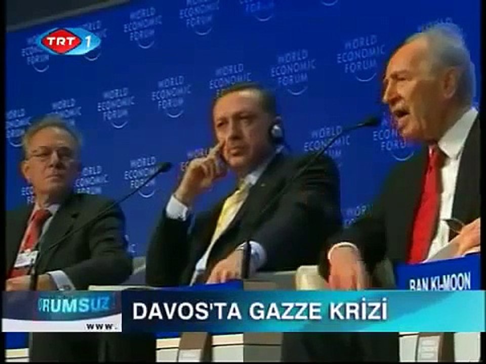 Erdoğan'ın Davos Resti: One Minute!